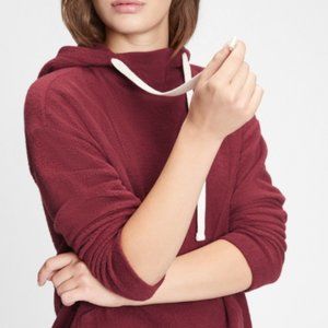 Gap Fleece Hoodie, burgundy, XS
